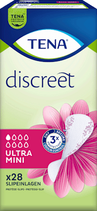 discrete inlegkruisjes incontinentie Ultra Mini, 28 stuks