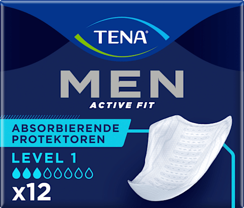 Incontinentieverbanden voor mannen niveau 1, 12 stuks