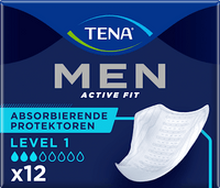 Incontinentieverbanden voor mannen niveau 1, 12 stuks