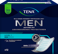 Incontinentieverbanden voor mannen niveau 1, 12 stuks