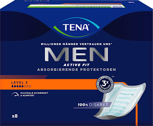 Men Einlagen Inkontinenz Level 3, 8 St