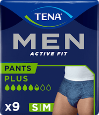 Men Pants Inkontinenz Plus Gr. S/M, 9 St