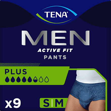Men Pants Inkontinenz Plus Gr. S/M, 9 St