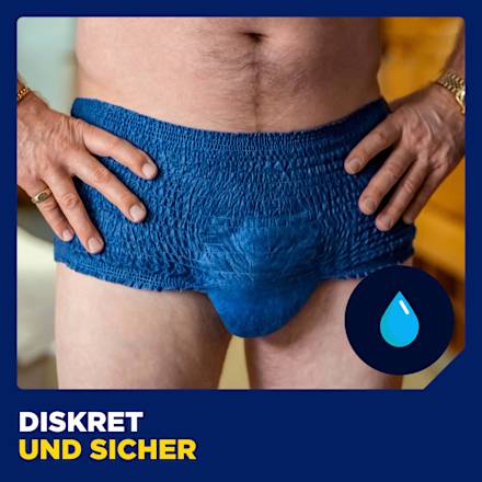 Men Pants Inkontinenz Plus Gr. S/M, 9 St