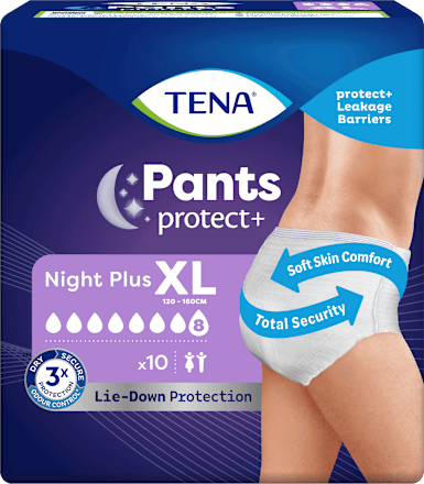 Pants Inkontinenz Night Plus Gr. XL, 10 St