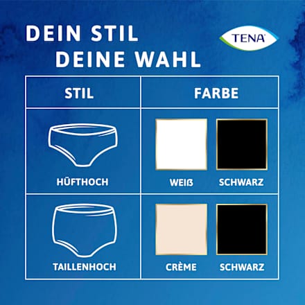 Incontinentiebroek Silhouette zwart maat L, 10 stuks
