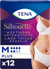 Pants Inkontinenz Silhouette weiß Gr. M, 12 St