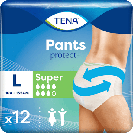 Incontinentiebroekjes Supermaat L, 12 stuks