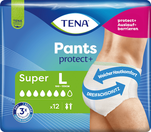 Incontinentiebroekjes Supermaat L, 12 stuks
