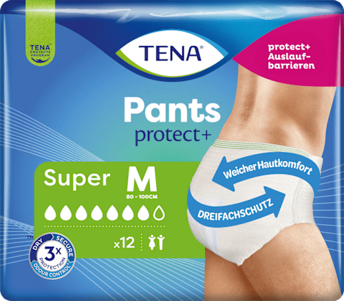 Incontinentiebroekjes Supermaat M, 12 stuks