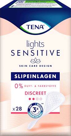 Slipeinlagen Inkontinenz Lights Sensitive Discreet, 28 St