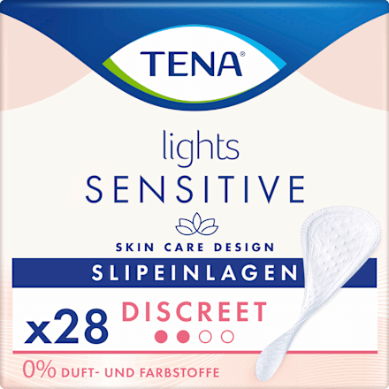Slipeinlagen Inkontinenz Lights Sensitive Discreet, 28 St