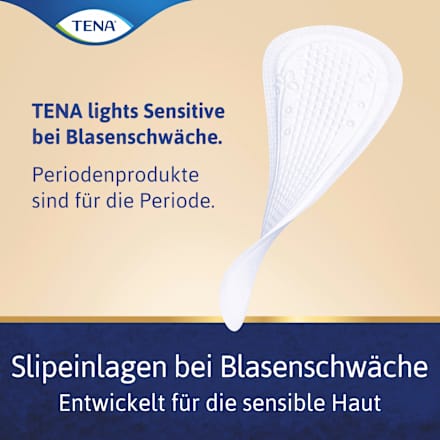 Slipeinlagen Inkontinenz Lights Sensitive Long, 20 St