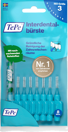Interdentale ragers blauw 0,6 mm ISO 3, 8 stuks