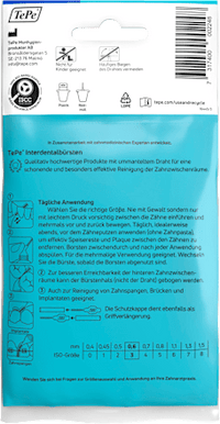 Interdentalbürsten blau 0,6 mm ISO 3, 8 St