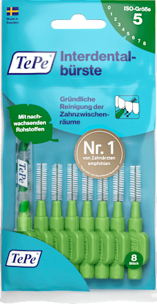 Interdentale ragers groen 0,8 mm ISO 5, 8 stuks