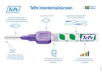 Interdentale ragers violet 1,1 mm ISO 6, 8 stuks