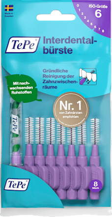 Interdentale ragers violet 1,1 mm ISO 6, 8 stuks