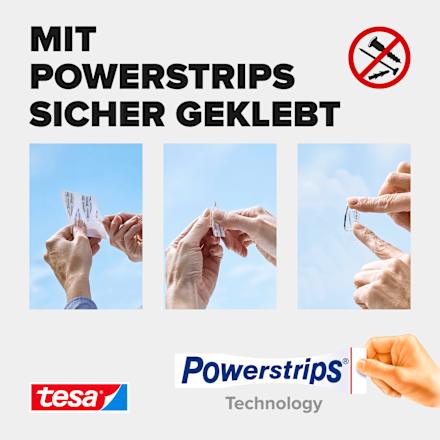 Decoratieve haken Powerstrips® transparant set 5 stuks, 1 stuk
