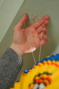 Decoratieve haken Powerstrips® transparant set 5 stuks, 1 stuk