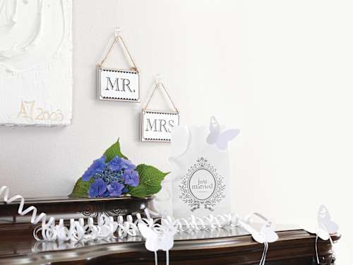 Decoratieve haken Powerstrips® transparant set 5 stuks, 1 stuk