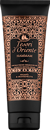 Hammam Cream Douchegel, Arganolie &amp; Oranjebloesem, 250 ml