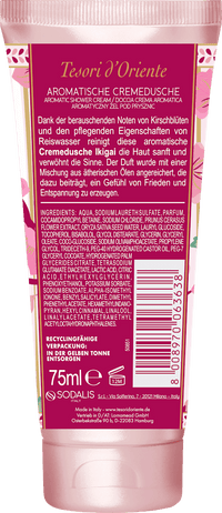 Tesori d'Oriente Cremedusche Ikigai, Reisegröße, 75 ml