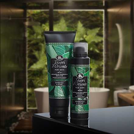 Deodorant Spray Heren Sandelhout &amp; Vetiver, 150 ml