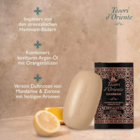 Seifenstück Hammam, Arganöl & Orangenblüte, 125 g