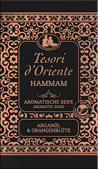 Seifenstück Hammam, Arganöl & Orangenblüte, 125 g