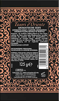 Seifenstück Hammam, Arganöl & Orangenblüte, 125 g