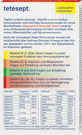 AZ tabletten, 48 g