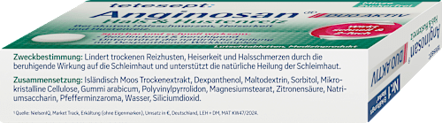 Anginosan keel- en hoesttabletten, 20 stuks