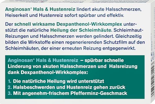 Anginosan Hals & Hustenreiz Lutschtabletten, 20 St