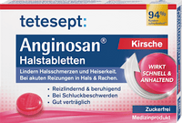 Anginosan Halstabletten Kirsche zuckerfrei, 20 St