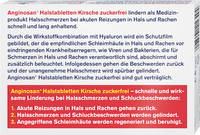 Anginosan keelpastilles kersen suikervrij, 20 stuks