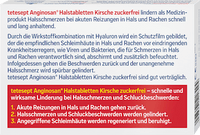 Anginosan Halstabletten Kirsche zuckerfrei, 20 St