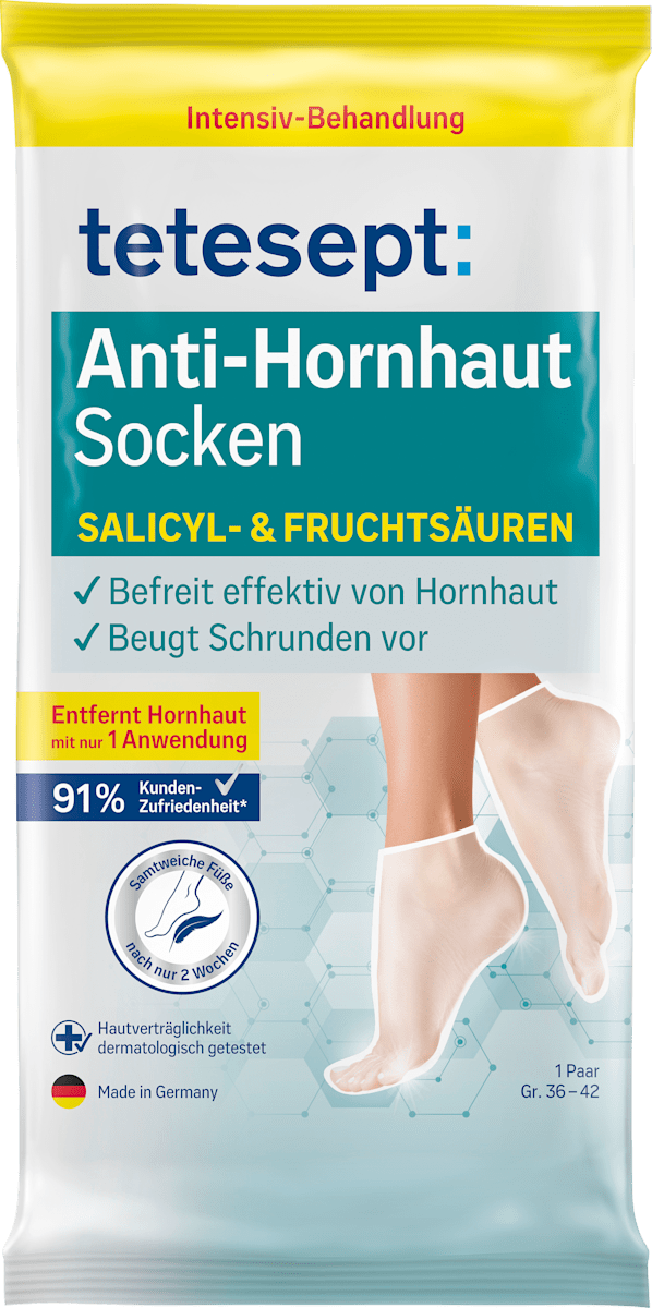 tetesept Anti-Hornhaut Socken (1 Paar), 1 St