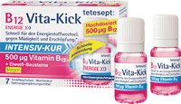 B12 Vita-Kick intensieve behandeling 500 μg drinkampullen, 7 stuks