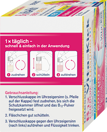 B12 Vita Kick Intensivkur Trinkfläschen 8 St, 85,6 g