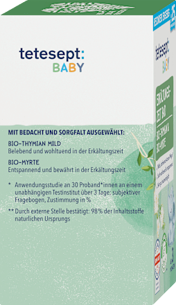 Baby Erkältungszeit Bad mit Thymian & Myrte, 100 ml