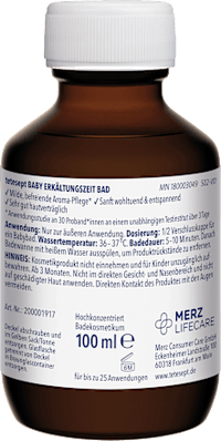 Baby Erkältungszeit Bad mit Thymian & Myrte, 100 ml