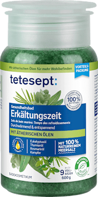 Badesalz Meeressalz Erkältungszeit, 600 g