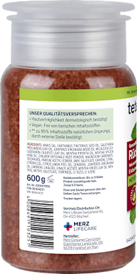 Badesalz Meeressalz Rücken & Schulter, 600 g