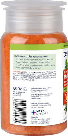 Badesalz Muskel-Entspannung, 600 g