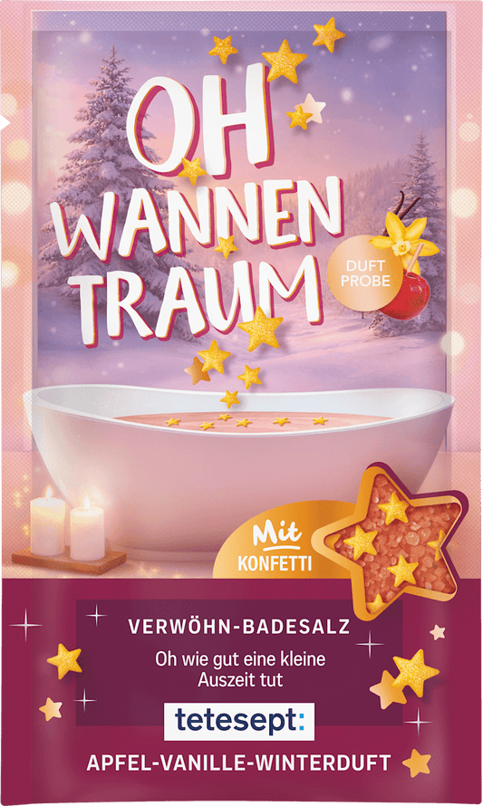 tetesept Sel de bain OH RÊVE DE BAIGNOIRE, 50 g