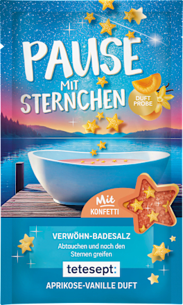 Badesalz Pause mit Sternchen, 50 g