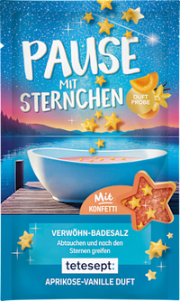 Badesalz Pause mit Sternchen, 50 g
