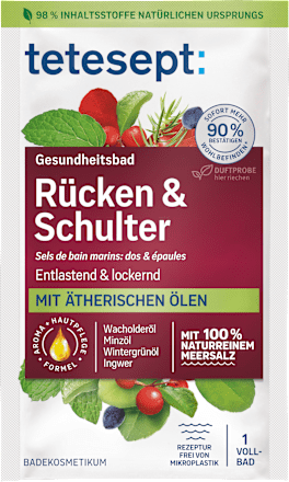 Badzout rug &amp; schouder, 80 g