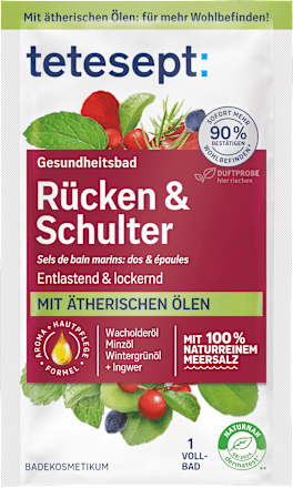 Badesalz Rücken & Schulter, 80 g